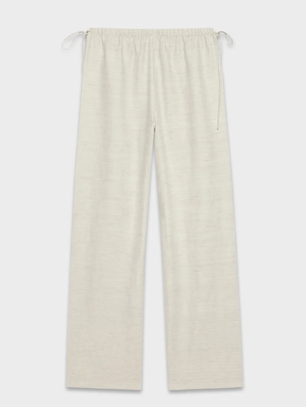 NWT Aritzia Wilfred Artisan Wide-Leg Linen Pants in Undyed Ecru